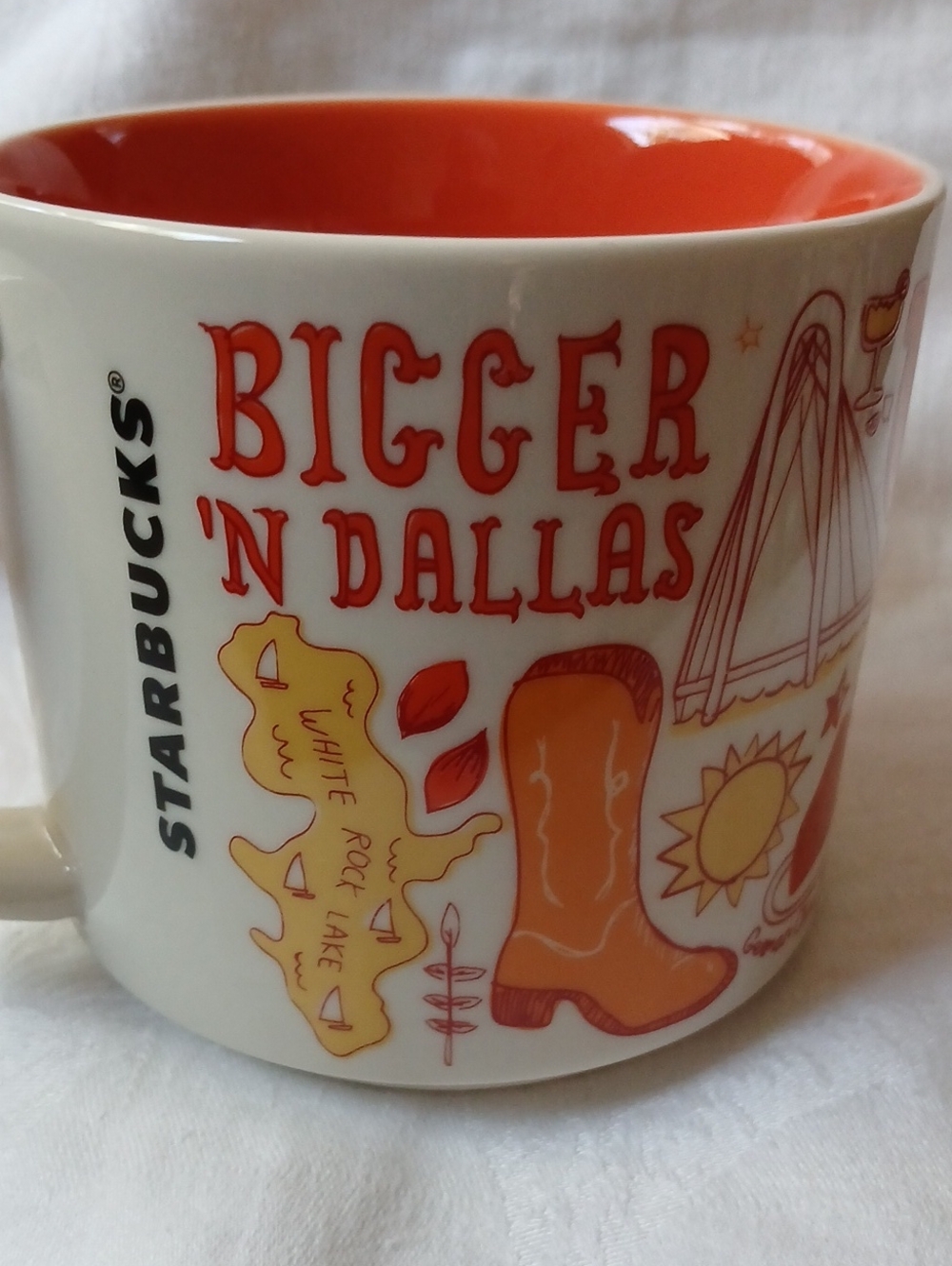 Starbucks Been There Series Dallas Texas Mug Cup 14 oz 2019 - Picture 2 of 6
